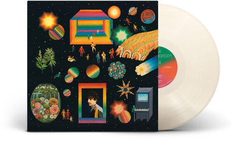 Sessa - Pequena Vertigem De Amor album cover and clear vinyl. 