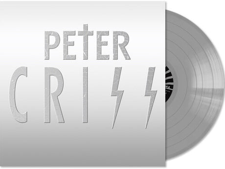 Peter Criss - Peter Criss album cover and silver vinyl 