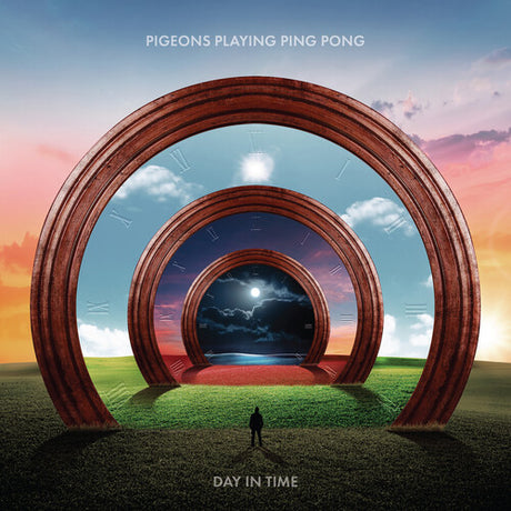 Pigeons Playing Ping Pong - Day In Time album cover. 