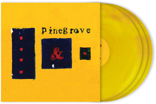 Pinegrove - Everything So Far album cover and 3LP yellow vinyl. 
