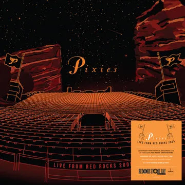Pixies - Live From Red Rocks album art