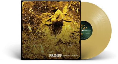Primus - Handful of Nuggs album cover and gold vinyl