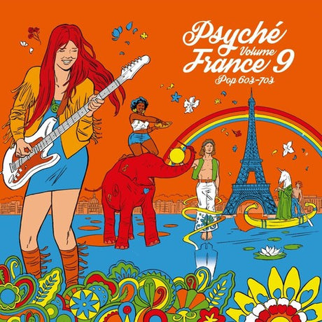 Psyche France Volume 9 compilation album cover