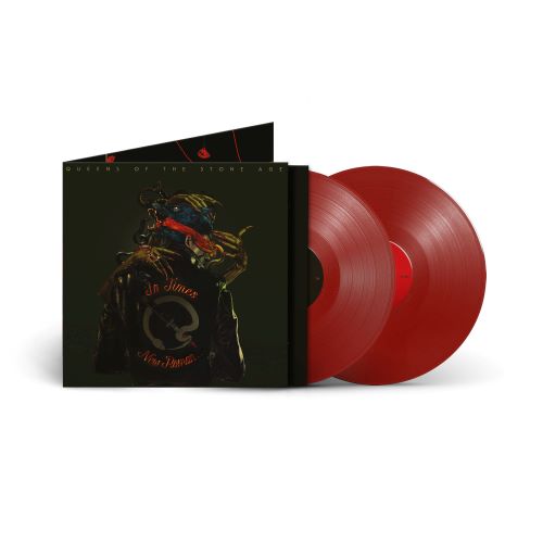 Queens of the Stone Age - In Times New Roman album cover with 2 red colored vinyl records