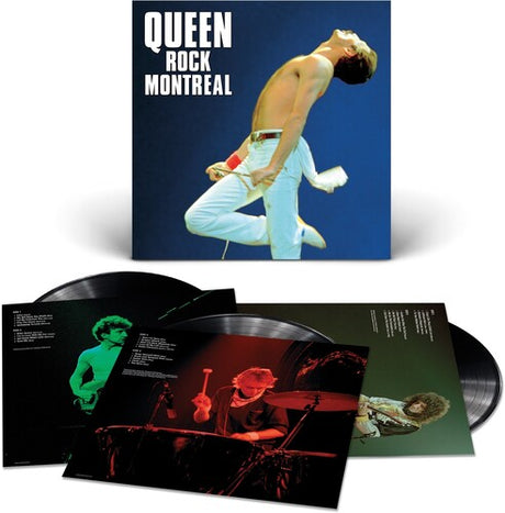 Queen - Queen Rock Montreal album cover and 3LP black vinyl. 