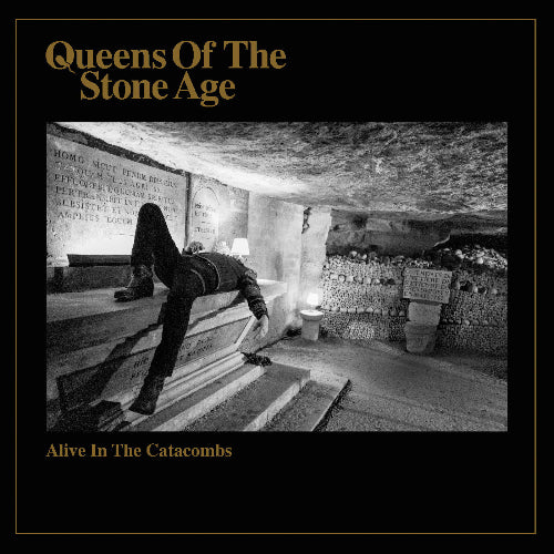 Queens of the Stone Age - Alive in the Catacombs album cover. 