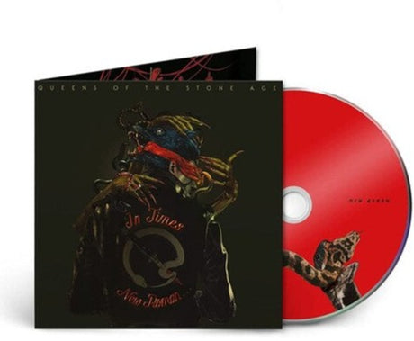 Queens of the Stone Age - In Times New Roman album cover with red colored CD