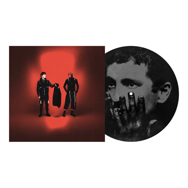 Twenty One Pilots "Breach" album cover shown with RAWFEAR picture disc vinyl