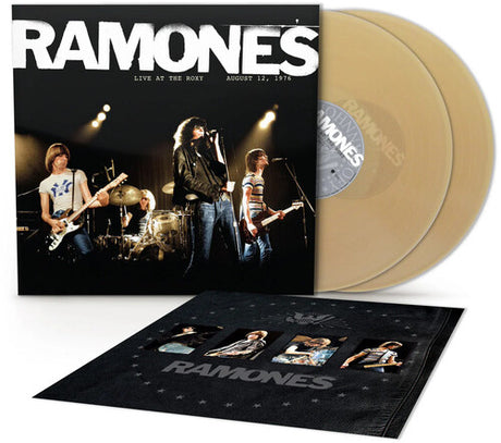 Ramones - Live at the Roxy 2LP gold vinyl