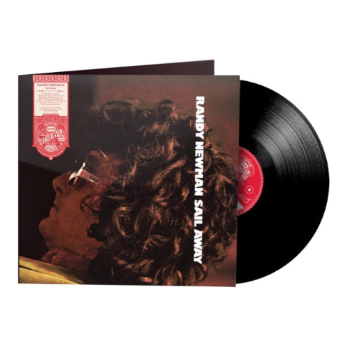 Randy Newman - Dance Into The Light album cover and black vinyl. 