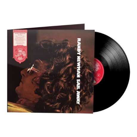 Randy Newman - Dance Into The Light album cover and black vinyl. 