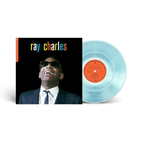 Ray Charles - Now Playing album cover and Light Blue Vinyl 