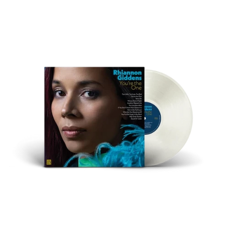 Rhiannon Giddens - You're The One album cover and milky clear vinyl. 