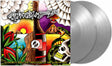 Rhythm + Booze - Live - Authority Zero album cover and 2LP silver vinyl
