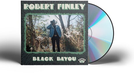 Robert Finley - Black Bayou album cover and CD. 