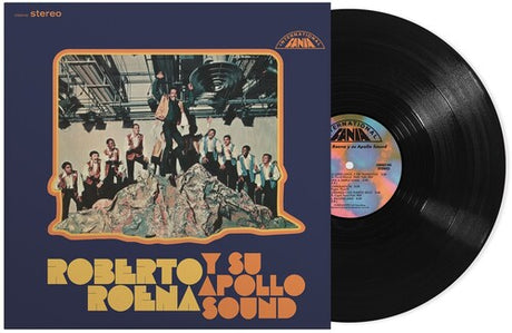 Roberto Roena Y Su Apollo Sound - Roberto Roena Y Su Apollo Sound album cover and black vinyl. 