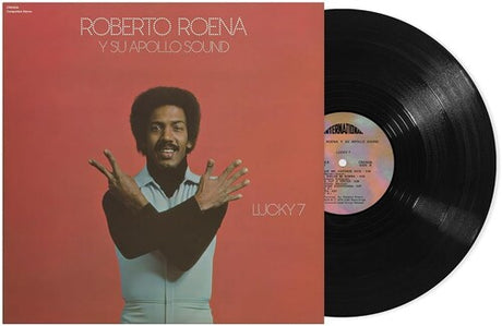 Roberto Roena y Su Apollo Sound - Lucky 7 album cover and vinyl. 
