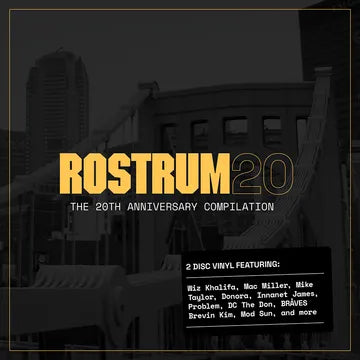 Rostrum Records 20th anniversary album cover