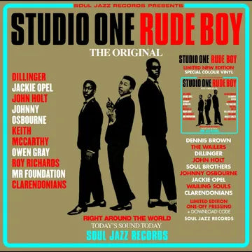 Various Artists - Studio One Rude Boy album cover art