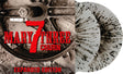 Seven Mary Three - Churn album cover and clear w/ black splatter 2LP. 
