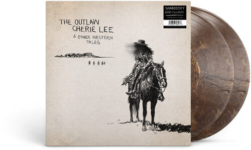 Shaboozey - The Outlaw Cherie Lee & Other Western Tales album cover and 2LP copper marble vinyl
