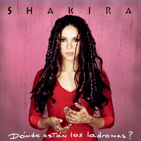 Shakira - Donde Estan Los Landrones? album cover. 