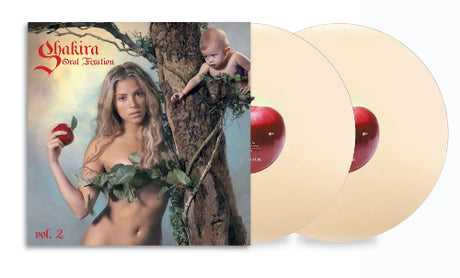 Shakira - Oral Fixation Vol. 2 album cover and 2LP bone vinyl. 