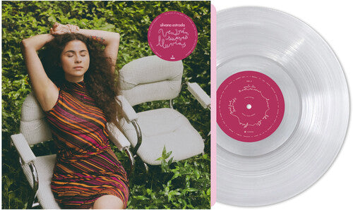 Silvana Estrada - Vendran Suaves Lluvias album cover and clear vinyl