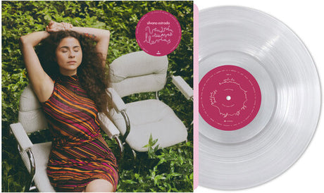 Silvana Estrada - Vendran Suaves Lluvias album cover and clear vinyl