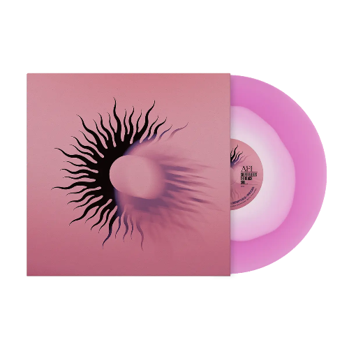 Silver Bleeds the Black Sun...  - AFI album cover and white in violet vinyl. 