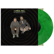 Sleaford Mods - The Demise of Planet X album cover and green/black marble vinyl