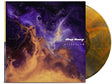 Sleep Theory - Afterglow album cover and orange swirl vinyl. 