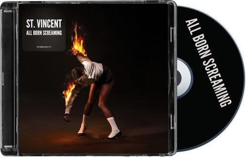 St. Vincent - All Born Screaming album cover and CD. 