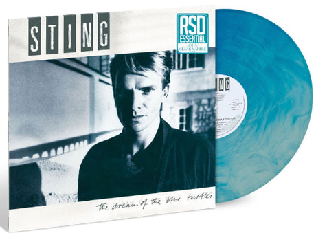 Sting - Dream of the Blue Turtle album cover and blue vinyl. 