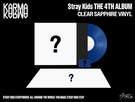 Stray Kids - KARMA blue vinyl. 