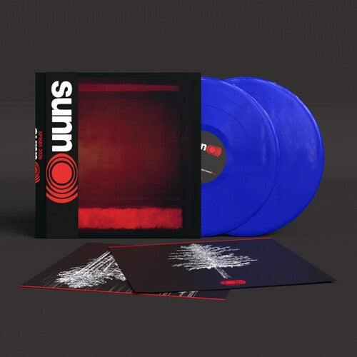 Sunn O))) - Sunn O))) album cover and 2LP blue vinyl. 