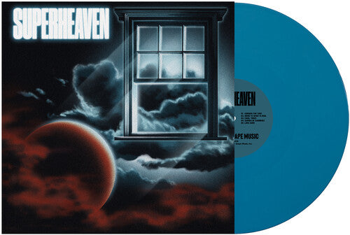 Superheaven - Superheaven album cover and blue vinyl. 