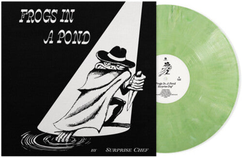 Surprise Chef - Frogs In A Pond album cover and light green vinyl