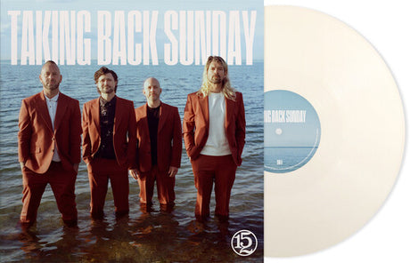 Taking Back Sunday - 152 album cover and bone colored vinyl. 