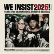Terri Lyne Carrington and Christie Dashiell - We Insist 2025! album cover. 