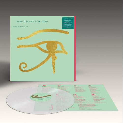The Alan Parsons Project - Eye In the Sky album cover and clear vinyl