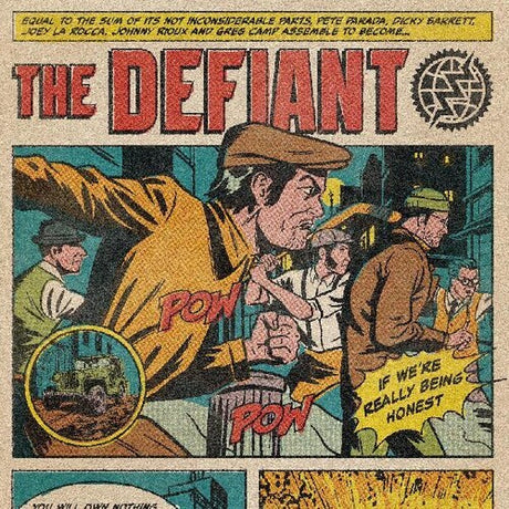 The Defiant - If We're Really Being Honest album cover. 