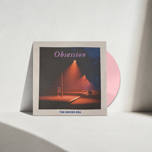 The Driver Era - Obsession album cover and pink vinyl. 