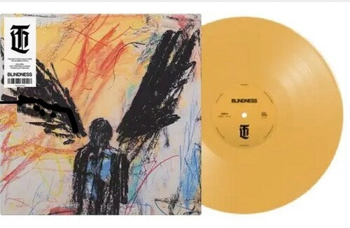 The Murder Capital - Blindness album cover and yellow vinyl. 