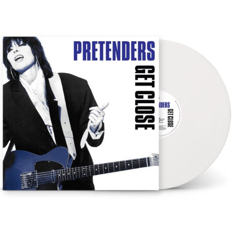 The Pretenders - Get Close album cover and white vinyl.