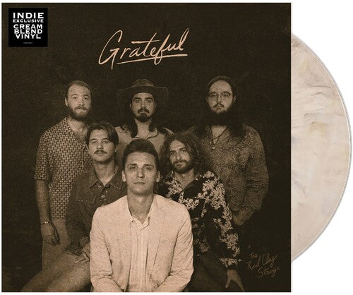 The Red Clay Strays - Grateful album cover and cream vinyl