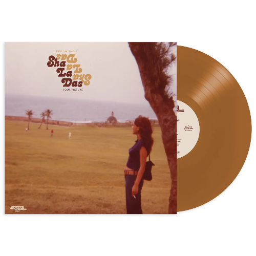The Sha La Das - Your Picture album cover and honey mustard vinyl 