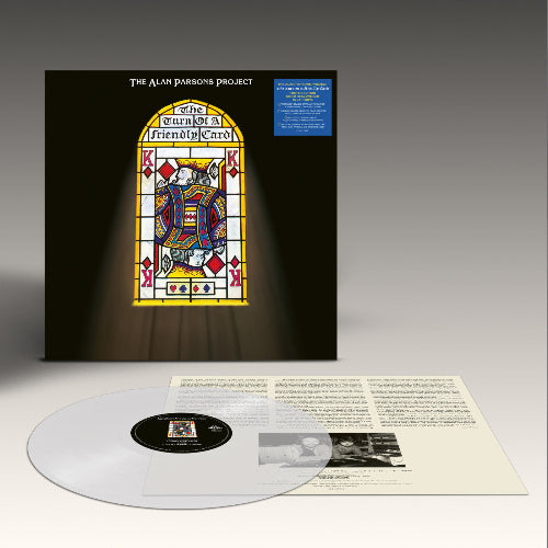 Alan Parsons Project - The Turn Of A Friendly Card album cover and clear vinyl