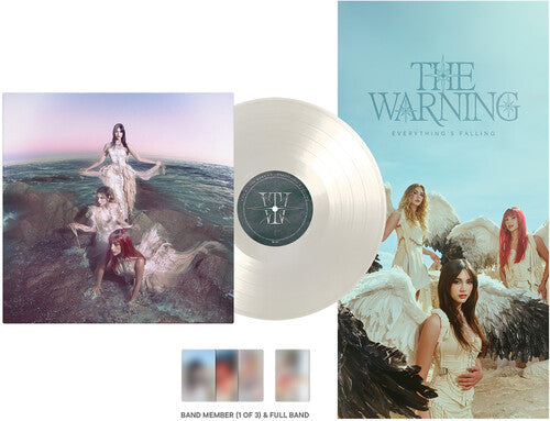 The Warning - Everything's Falling album cover, poster, feather vinyl, photocards. 