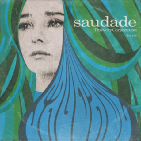 Thievery Corporation - Saudade album cover. 